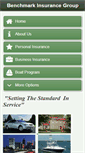 Mobile Screenshot of benchmarkinsgroup.com